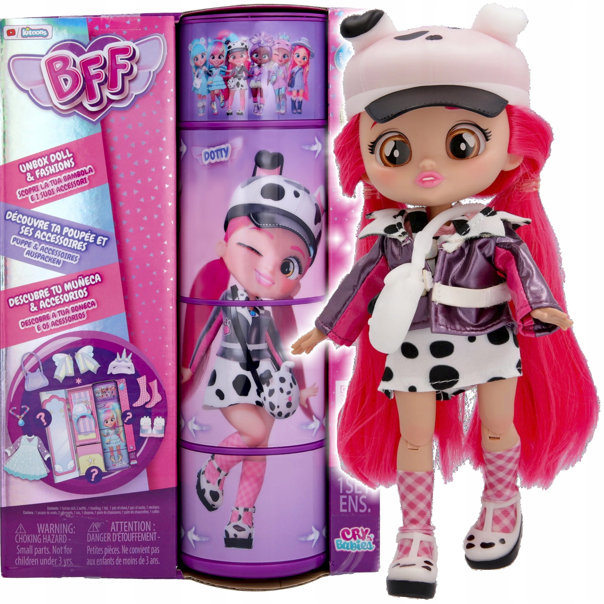 

TmToys Bff Cry Babies Lalka i akcesoria Dotty