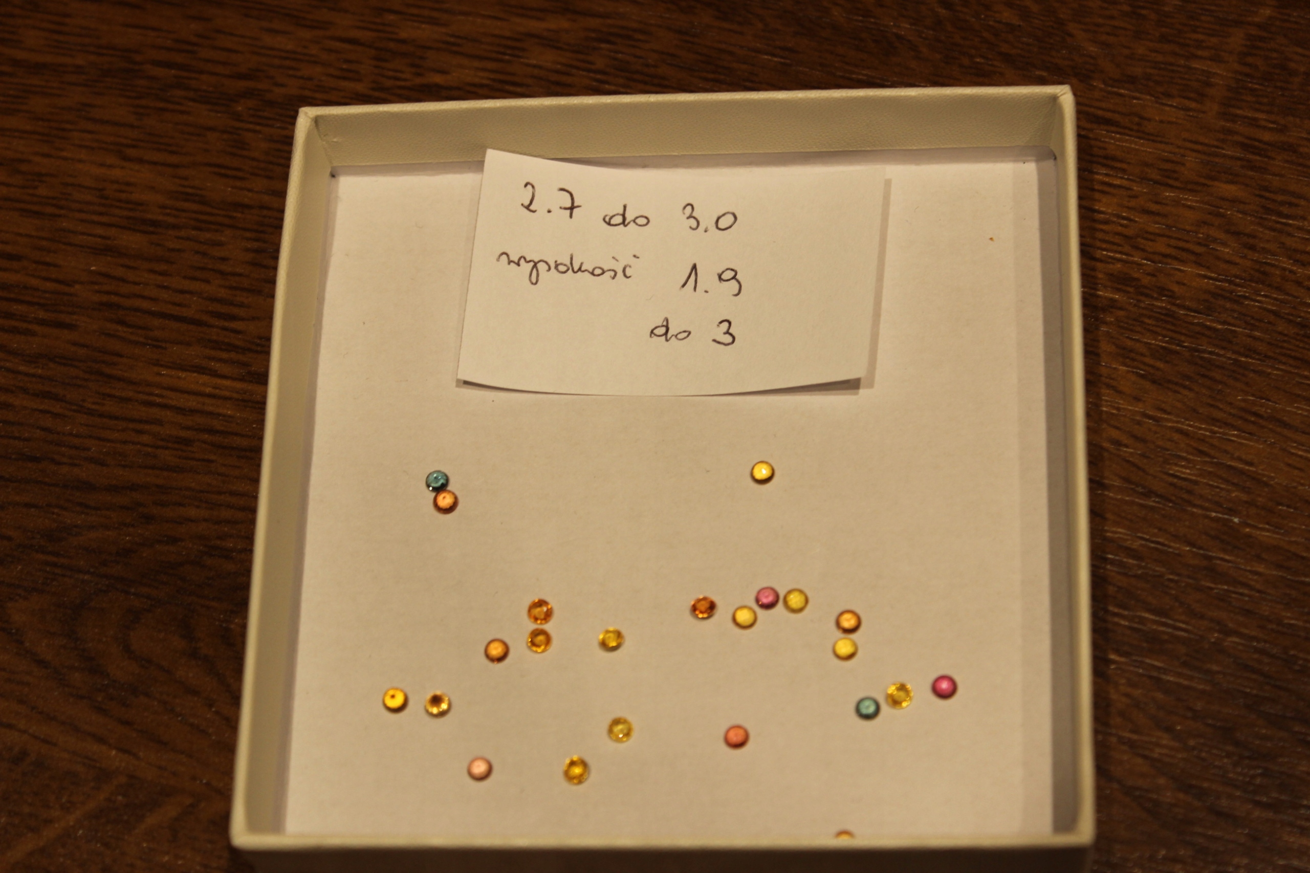 Safír songea 2.7-3.0x1.9-3.0mm