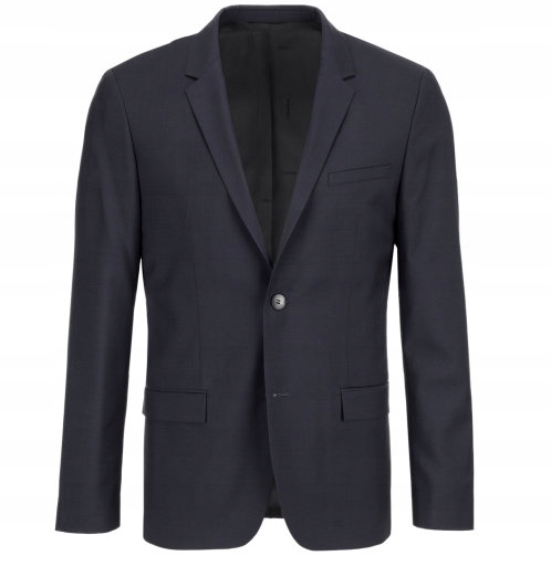 Calvin Klein męska granatowa Marynarka Fitted 48
