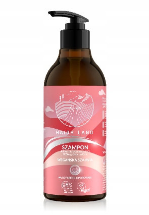 

Hairy Land Szampon Wegańska Szałwia Naturalny