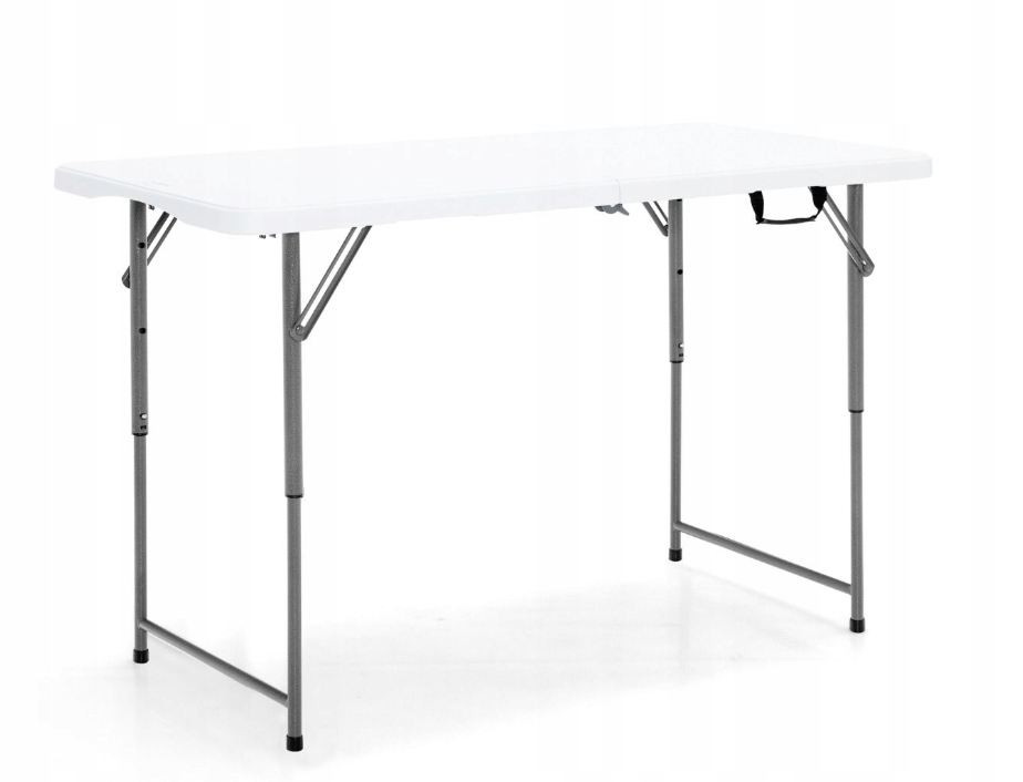 Stół turystyczny 60 x 120 x 74,5 cm biały