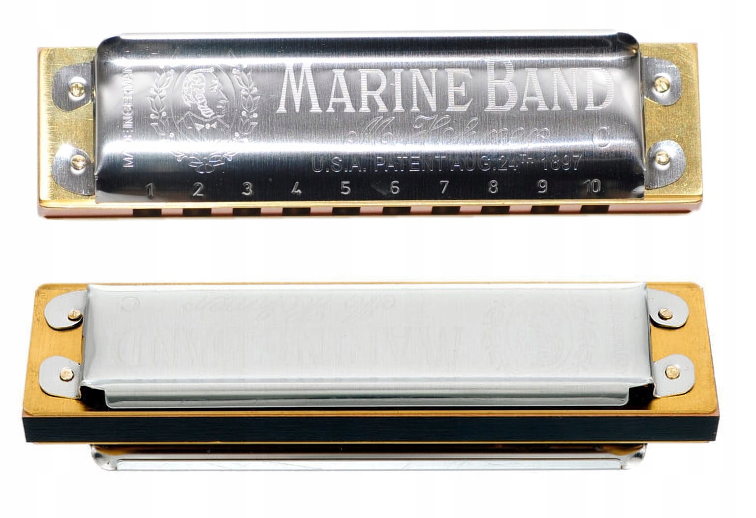 HOHNER MARINE BAND C - JUBILEUSZOWA 125TH Tonacja C-dur