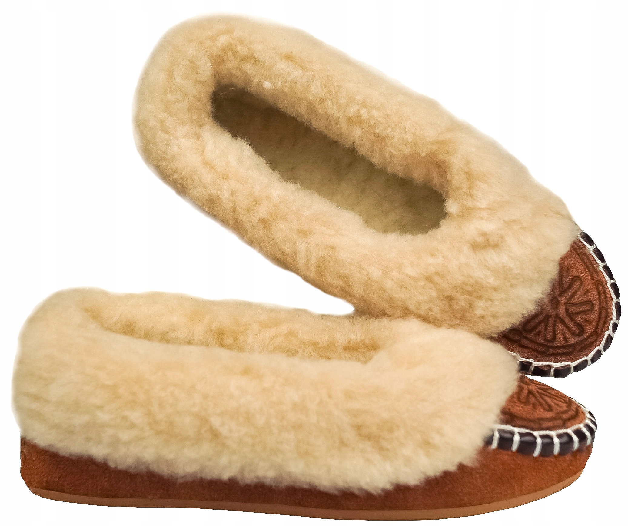 

Kapcie damskie, Bambosze skórzane!!