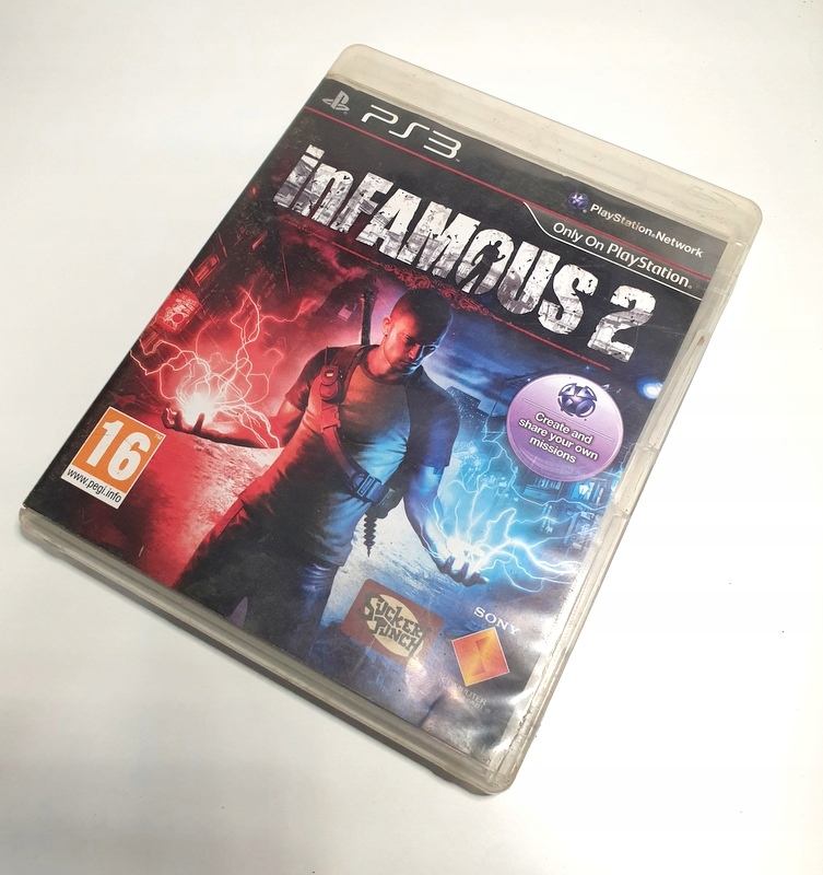 Niesławny Infamous 2 PlayStation 3 (PS3)