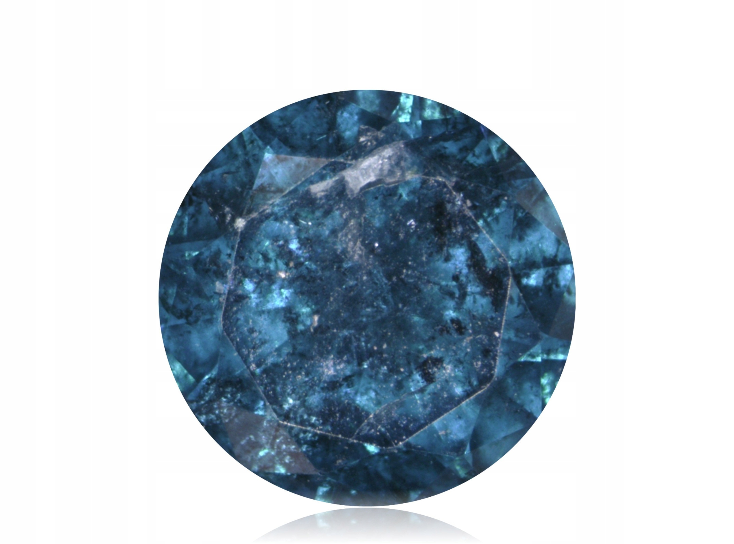 Diamant 0.21ct Modrý Briliant I3 eCertifikát Wbd