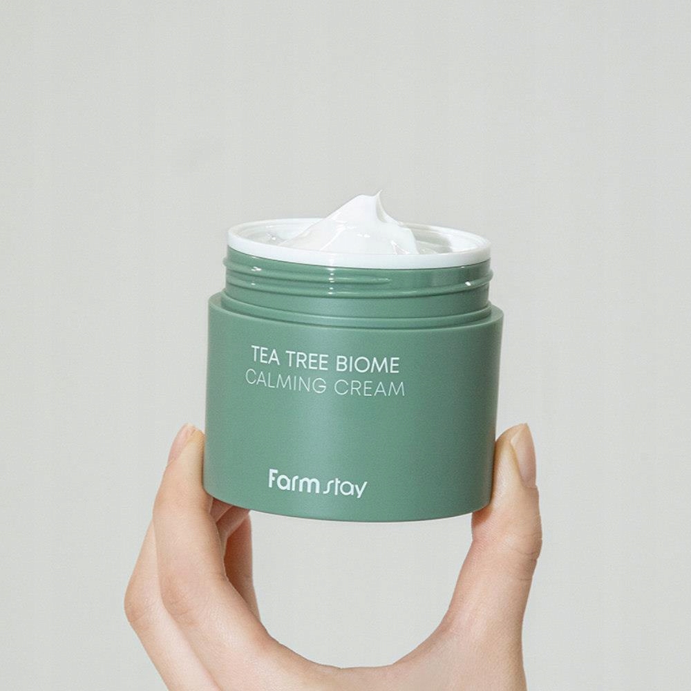 Víceúčelový krém na obličej Farmstay Tea Tree Biome den a noc 80 ml