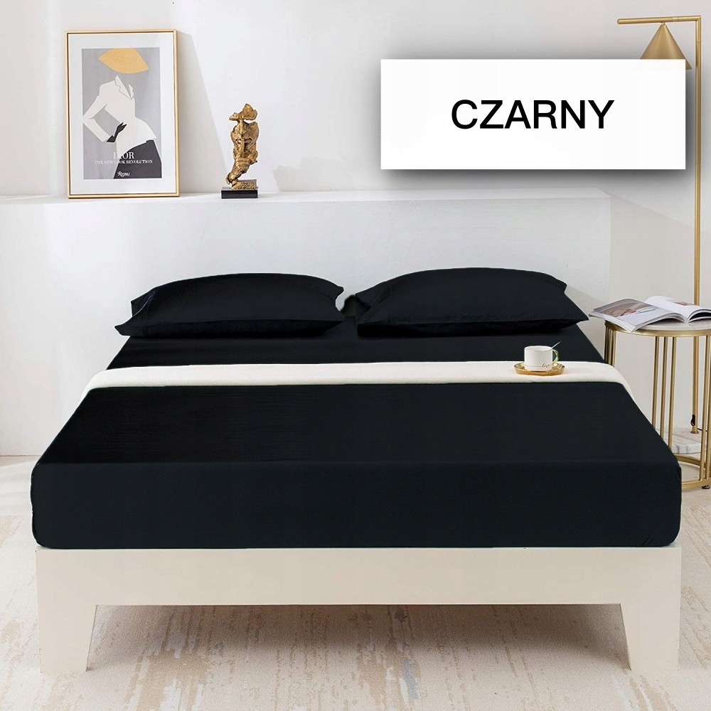 PRZEŚCIERADŁO BAWEŁNIANE Z GUMKĄ 180x200 CM KOLORY Marka inna