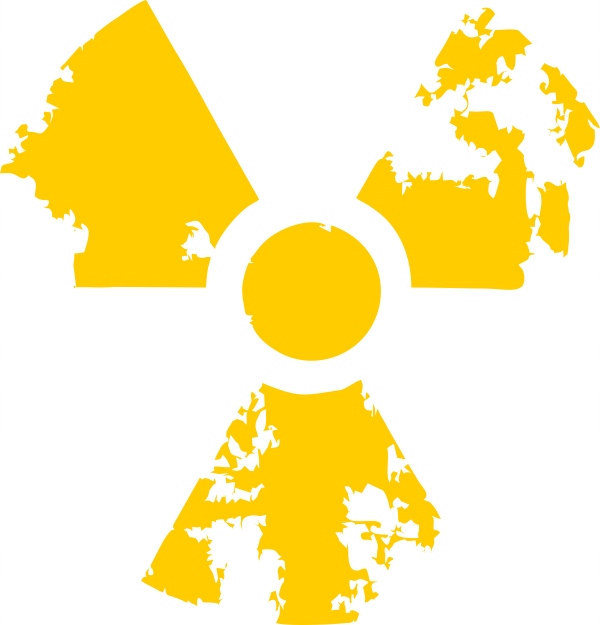 

Naklejka na samochód Biohazard Radioactive