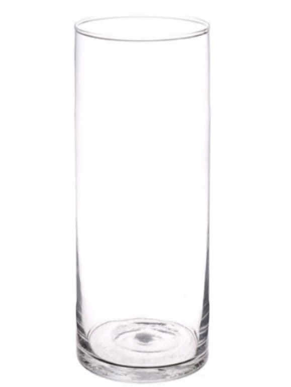 

Wazon cylinder szklany tuba świecznik 40cm/15cm