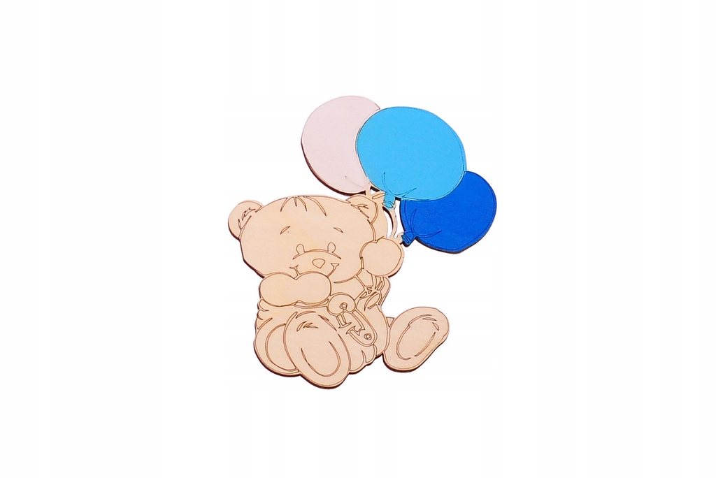 

Miś Ze Sklejki Z Balonami Do Tablicy Sensorycznej