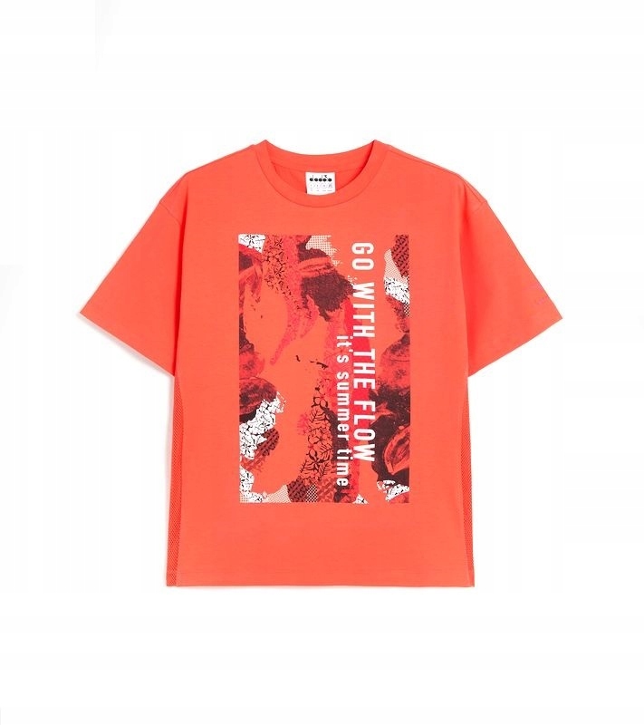 Koszulka Diadora T-shirt Flow Women Hot Coral S