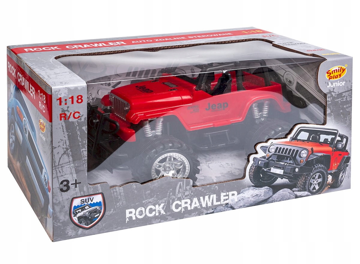 SAMOCHÓD AUTO ZDALNIE STEROWANE R/C TERENÓWKA Rodzaj pojazdu terenowy