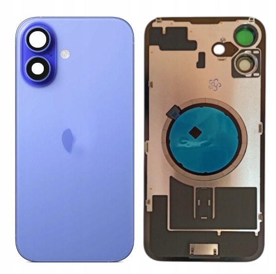 Klapka Jednobrýlová Zadní Kryt iPhone 16 Plus Ultramarine Rámeček Magnety