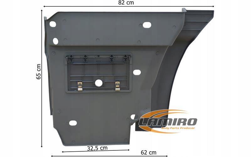 1380-21EX - MERCEDES ACTROS MP1 FOOTSTEP RIGHT CONSTRUCTION