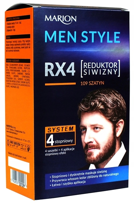 

Marion Men Odsiwiacz Do Włosów 109 Szatyn RX4