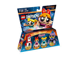 Lego Dimensions 71346 Team Pack Powerpuff Girl Blossom Bubbles Raketové holky