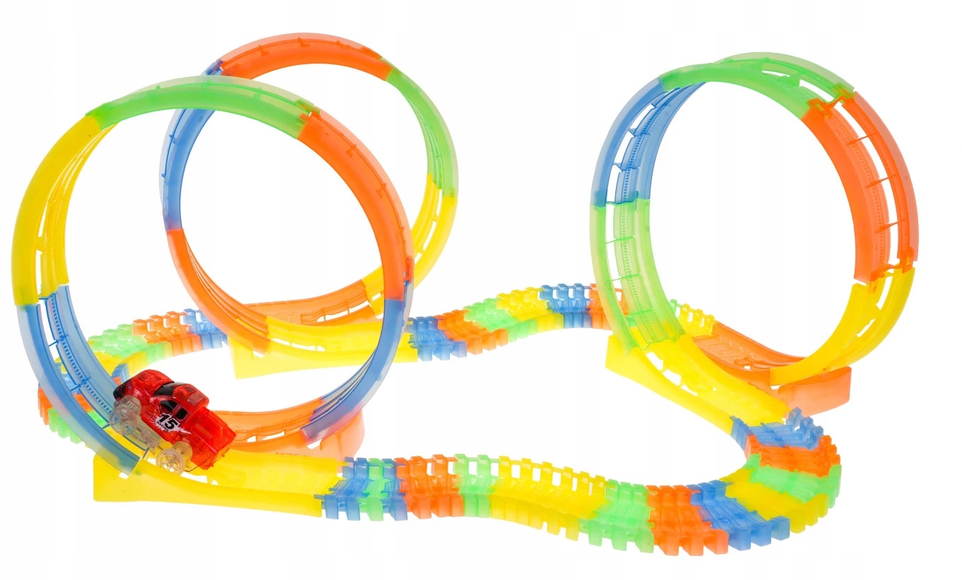 TOR ŚWIECĄCY W CIEMNOŚCI Z 3 PĘTLAMI + AUTKO EAN (GTIN) 6927096503083