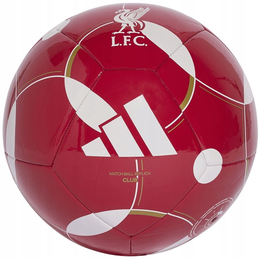 Piłka adidas Liverpool Fc Club Home JY6164 Czerwony, 5 Czerwony, 5
