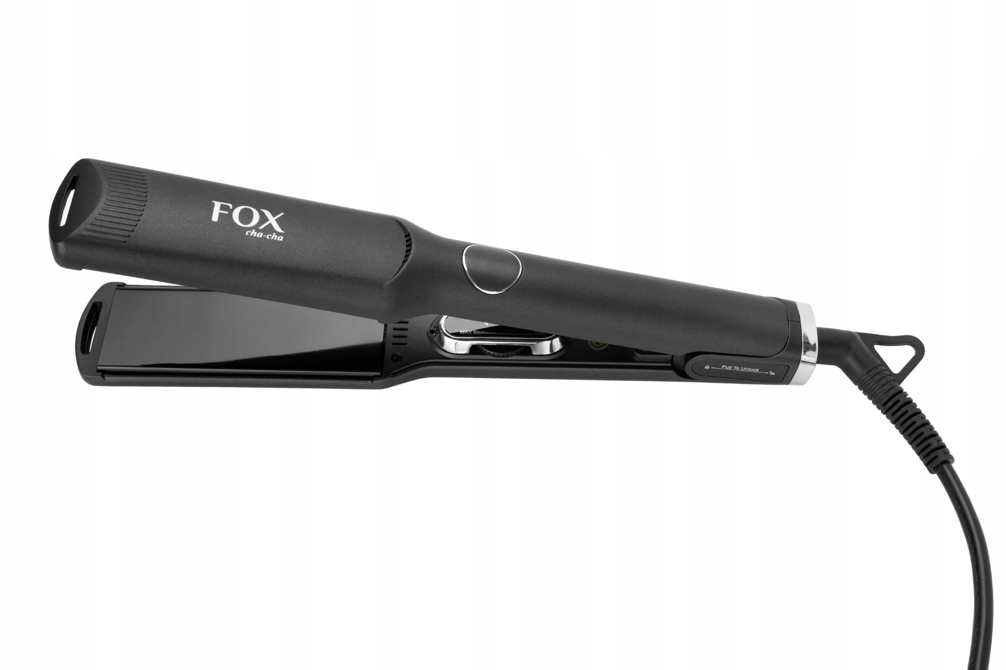 Fox Cha-cha titánová kadernícka žehlička na vlasy 230C LCD 37 mm