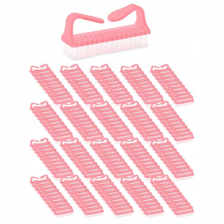 Kartáček na čištění nehtů a rukou pro odstranění prachu a manikúry 200ks