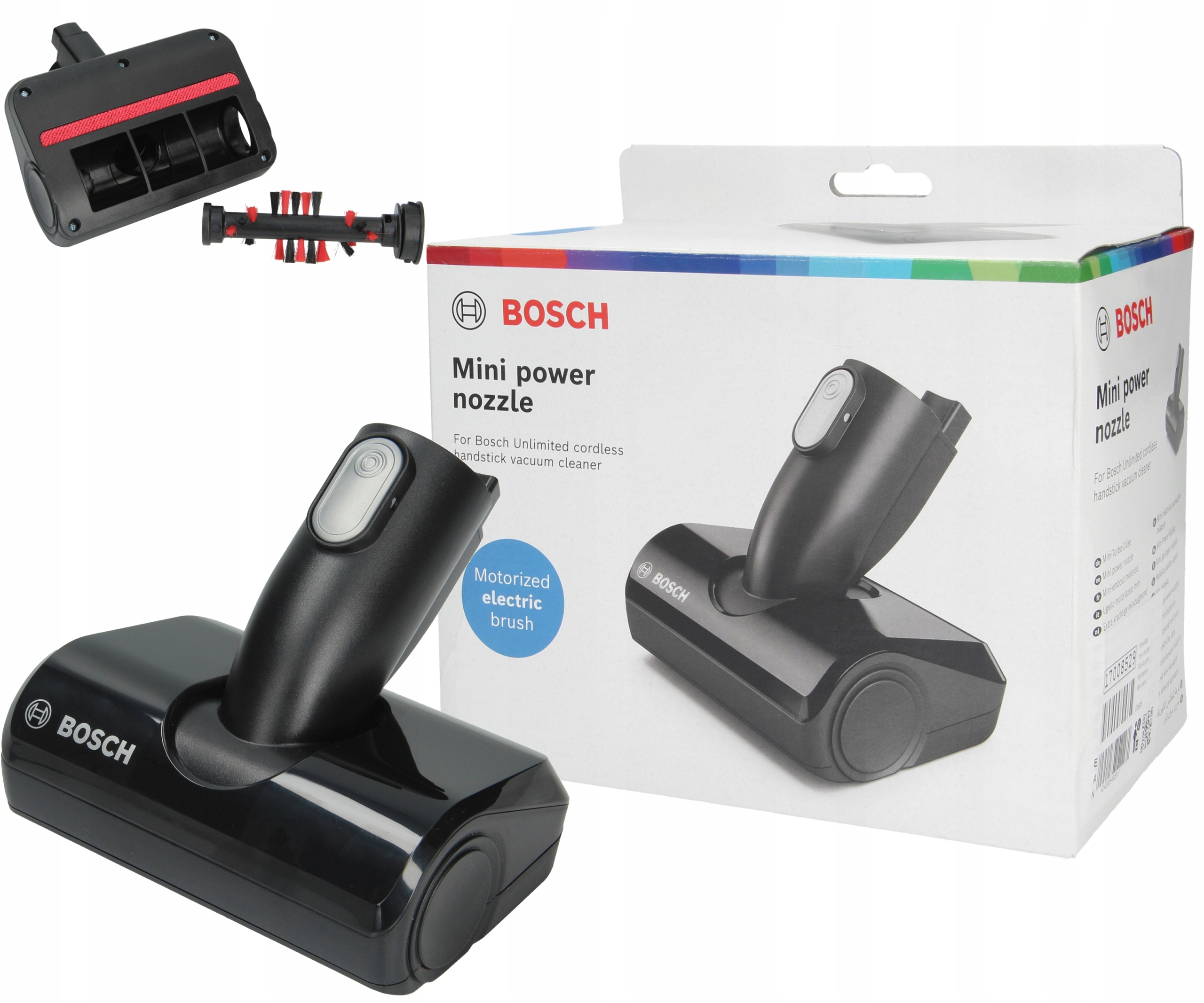 Ssawka elektroszczotka oryginał odkurzacza bezprzewodowego Bosch Unlimited