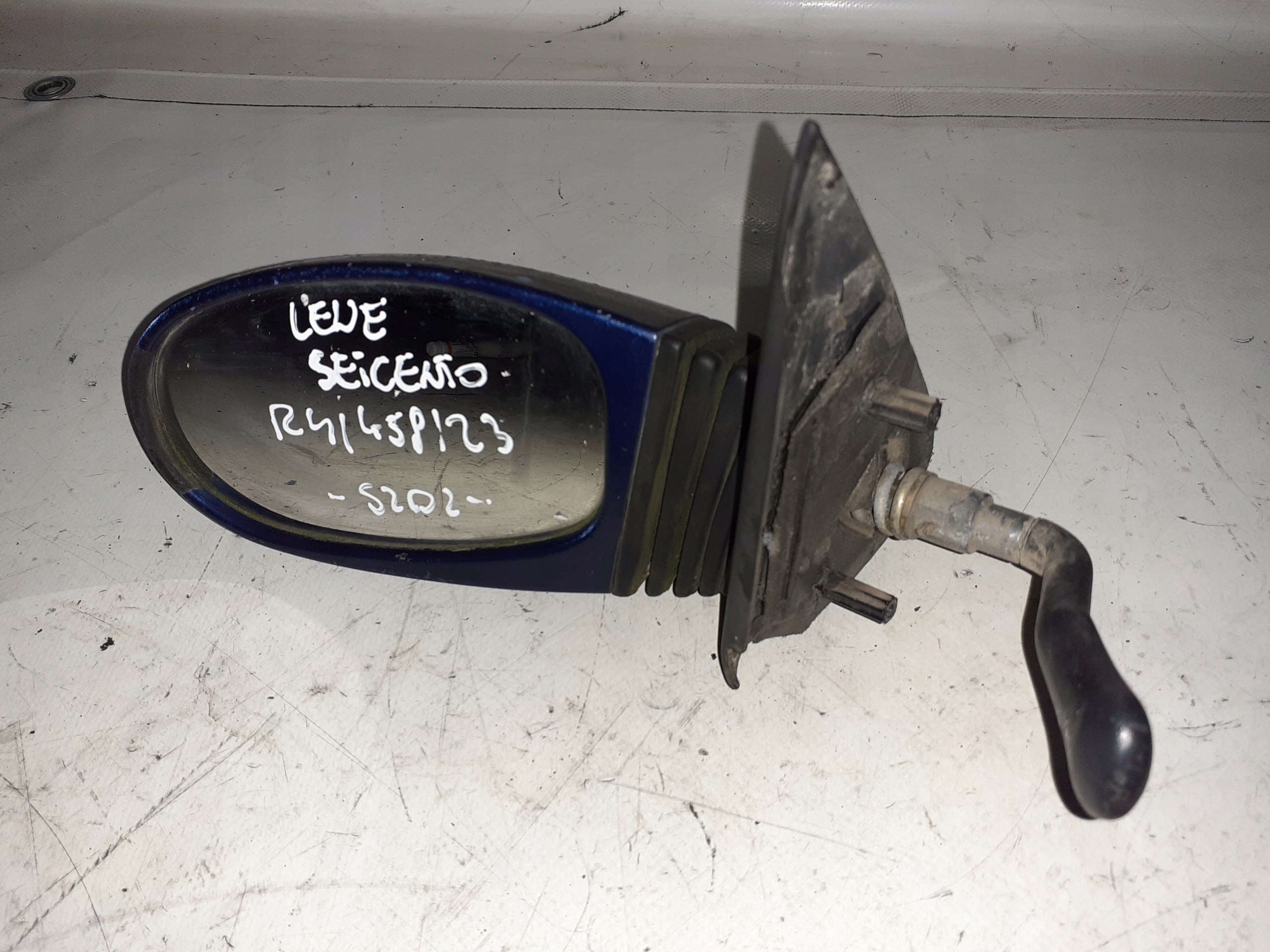 mirror FIAT SEICENTO left manually