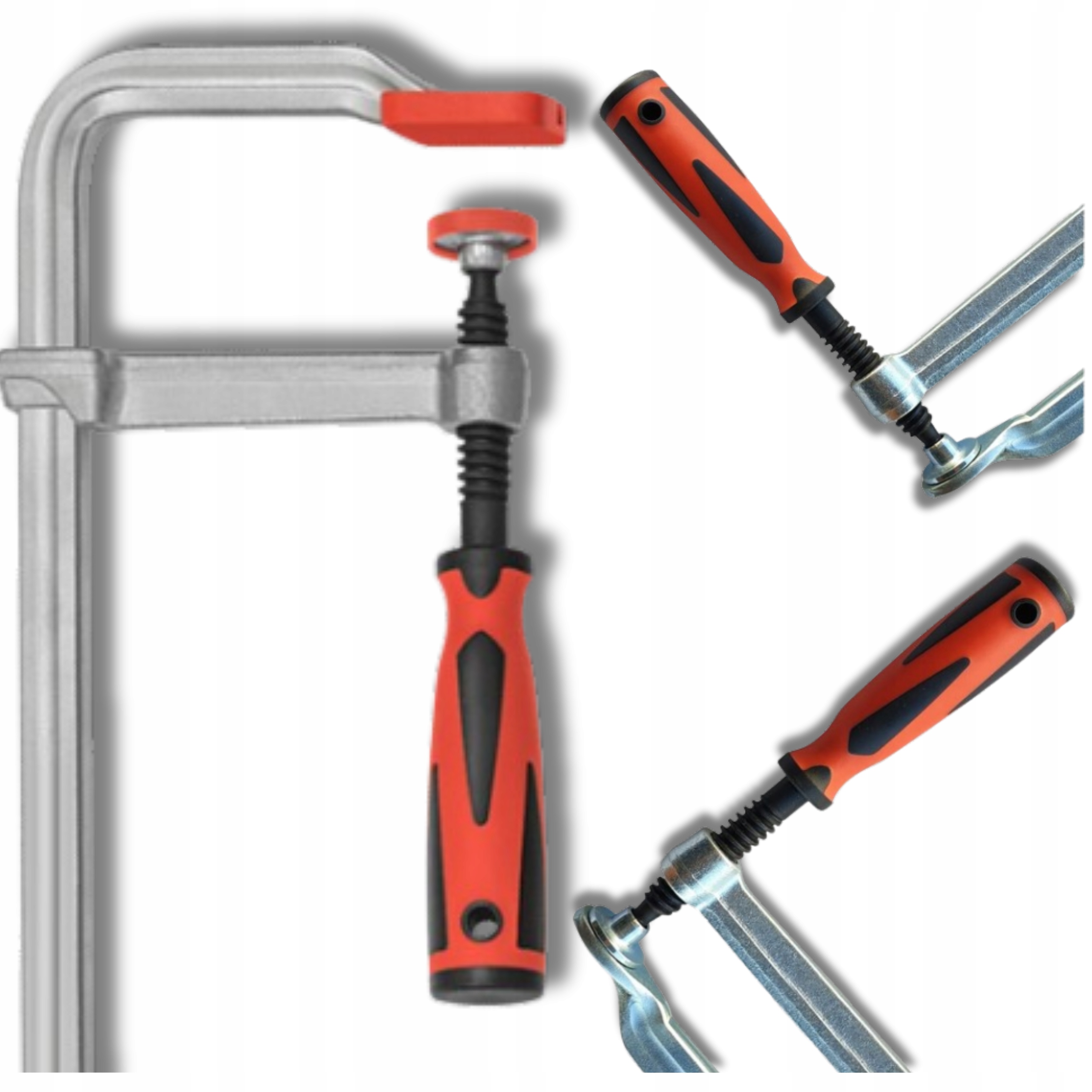 Truhlářská Svorka Šroubová Svorka 1000x120mm Svorka Typu F Kovaná Maticově