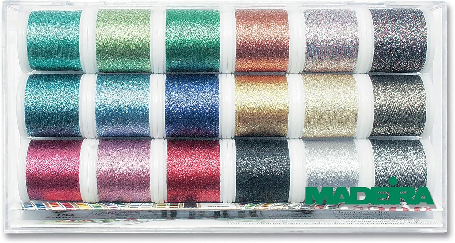 Šicí nitě Maderia Metallic Glamour 18x200m 48C15