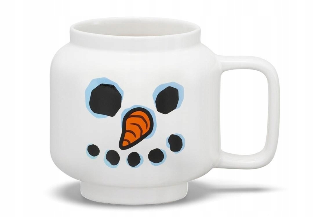 Lego 40460821 ceramiczny kubek Bałwan mały 9,0 CM 0,255 L