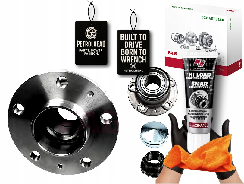 Ložisko Kola Citroen Fiat Peugeot Zadní Jumper Ducat #Petrolhead Pro+ Kit7