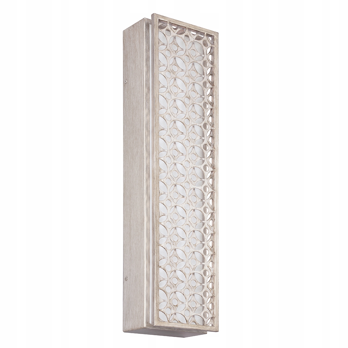 Led nástenné svietidlo Feiss Kenney 40 W, chrómované, ľanové, IP20, 900 lm