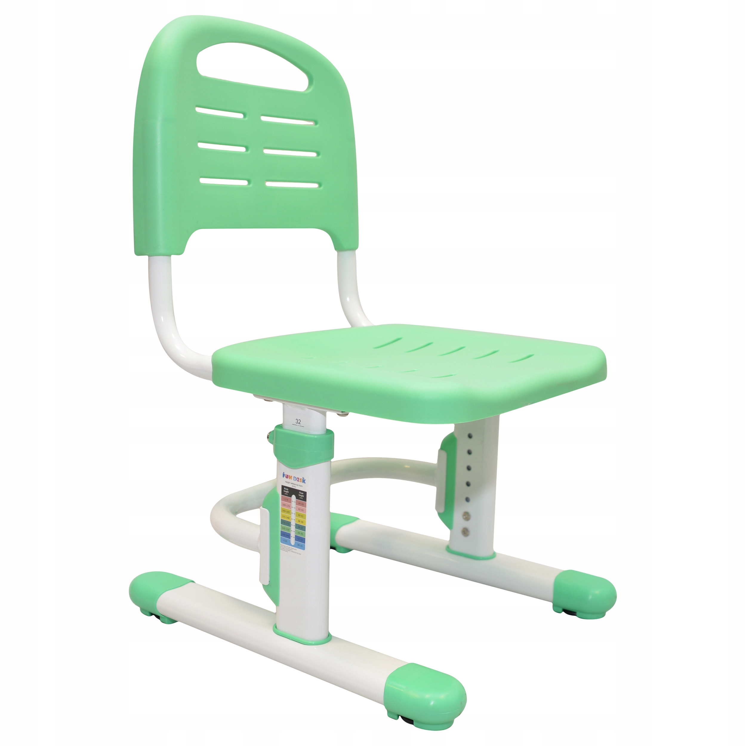 

Regulowane krzesło dziecięce FunDesk SST3L-S Green
