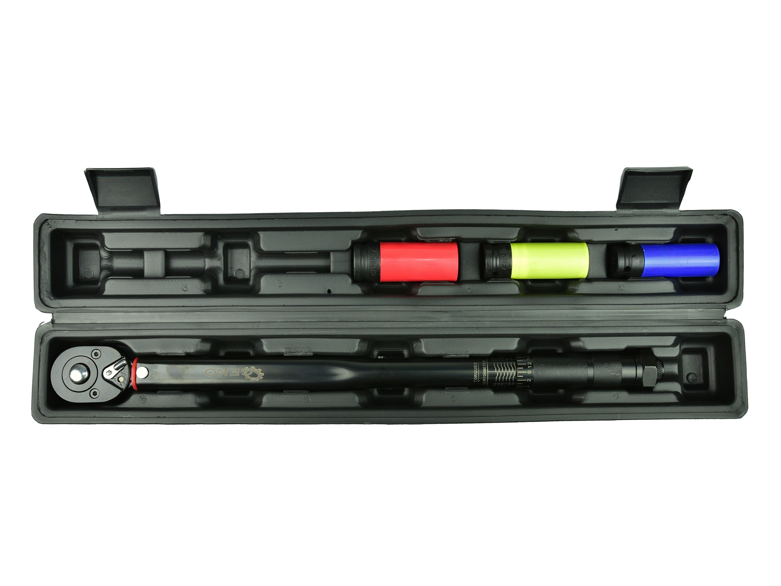 Klucz dynamometryczny 1/2" 28-210nm 3 NASADKI Rodzaj klucza dynamometryczny