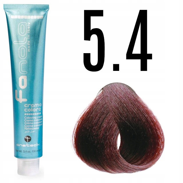 

Fanola Crema Colore 100ml Farba do włosów 5.4