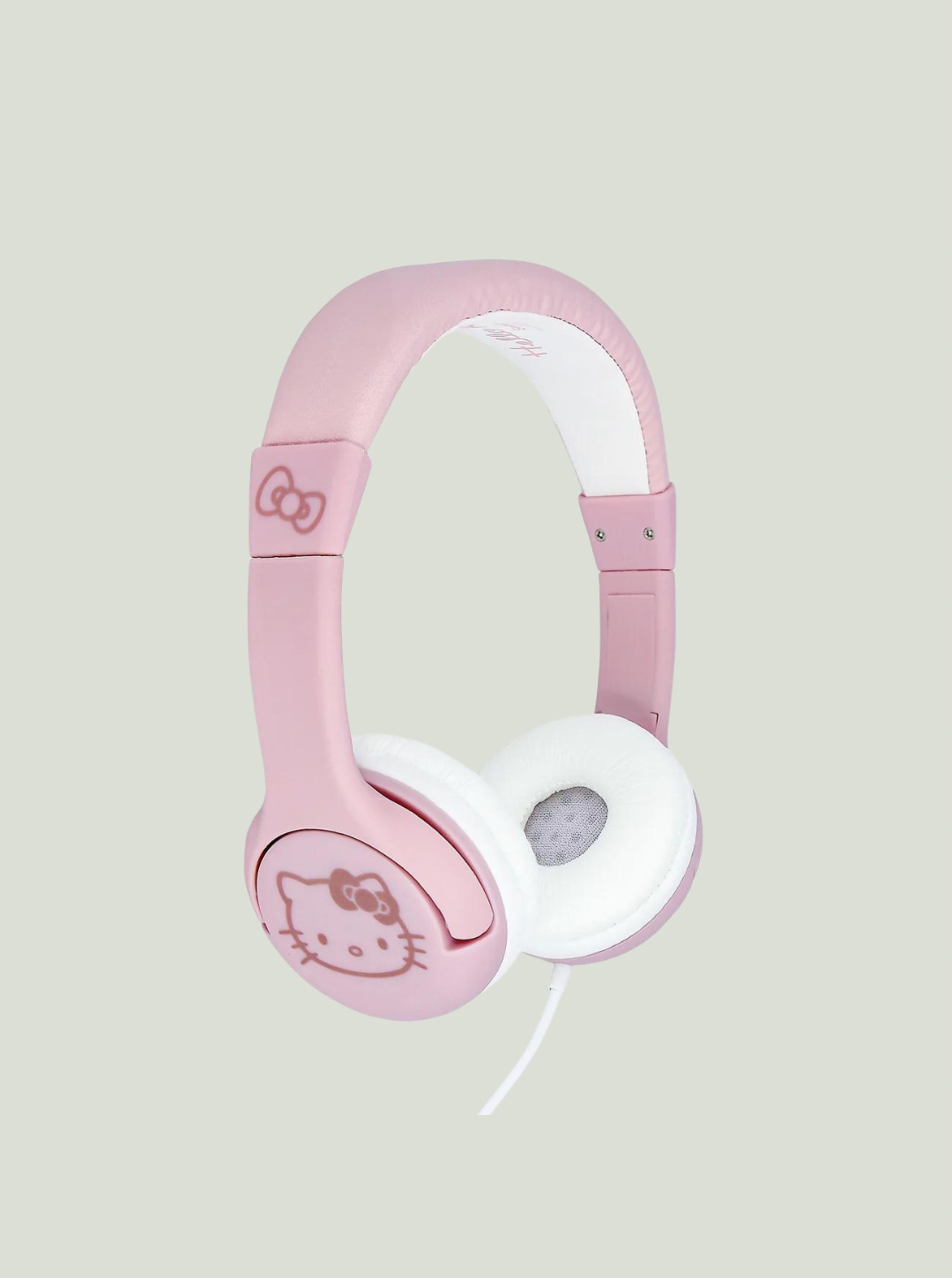 Sluchátka pro děti 3-7 Y Hello Kitty Soft Pink & Rose Gold Otl Technolo