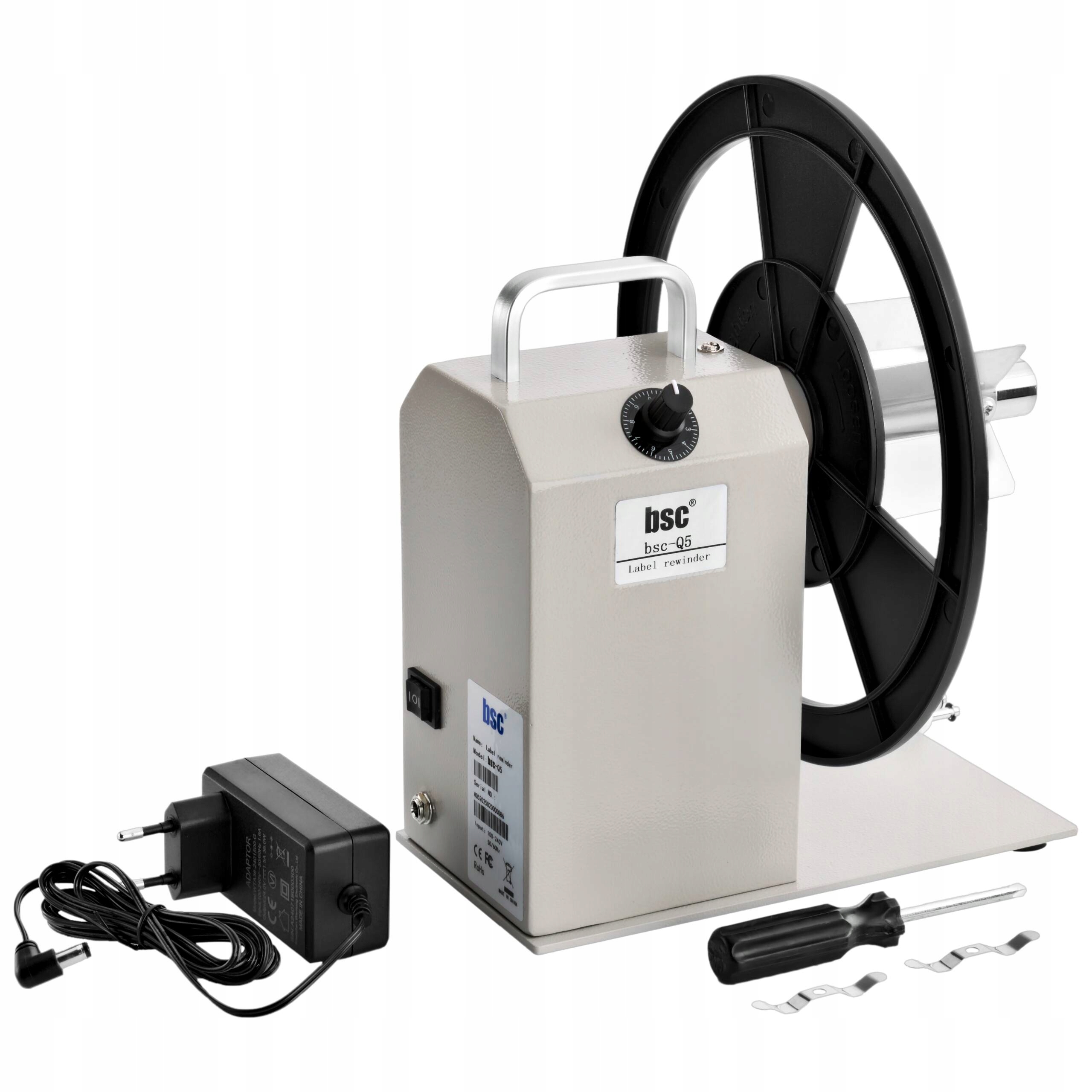 Automatyczna Zwijarka I Nawijarka Paragonów Etykiet Taśmy BSC-Q5