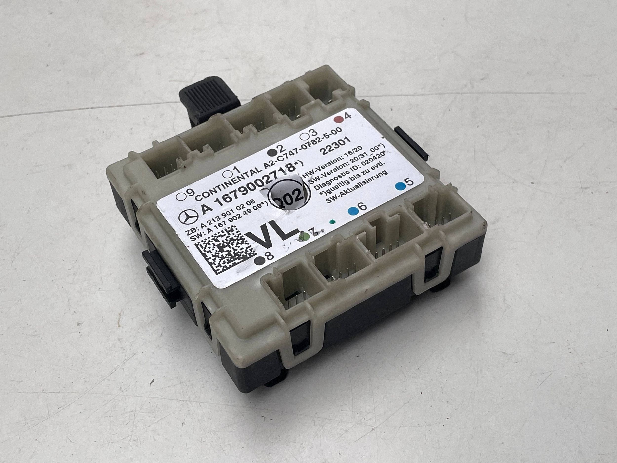 MERCEDES W167 control unit door A1679002718 !J