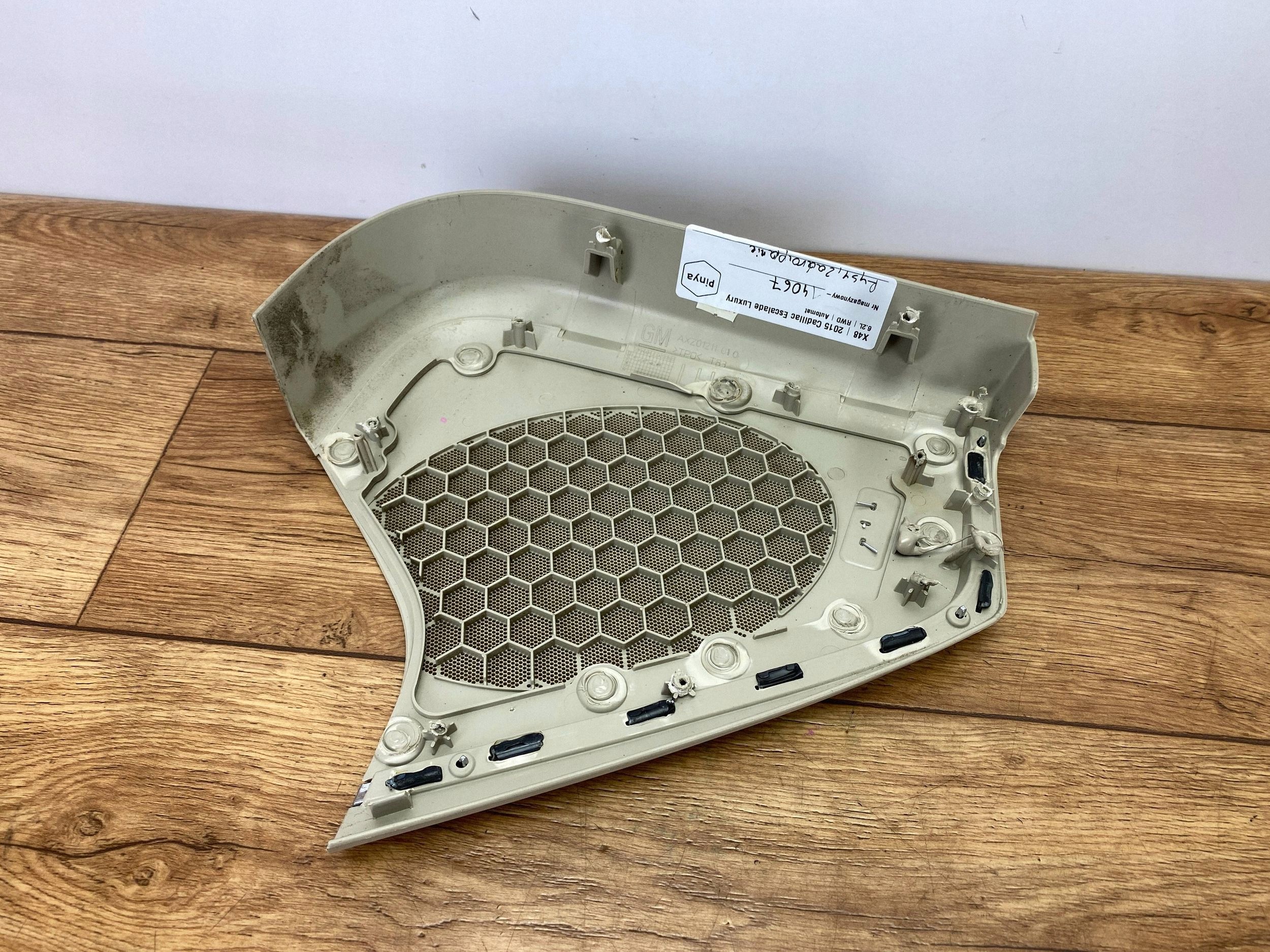 de couverture du haut parleur Portière Cadillac Escalade IV 2015+