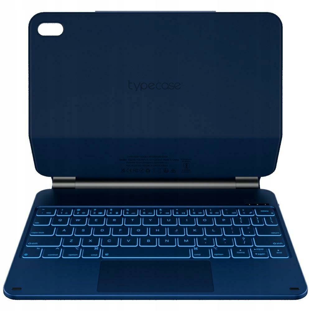 Puzdro typu Edge s klávesnicou pre iPad 11" (A16) 2025 10.9" 2022 modré