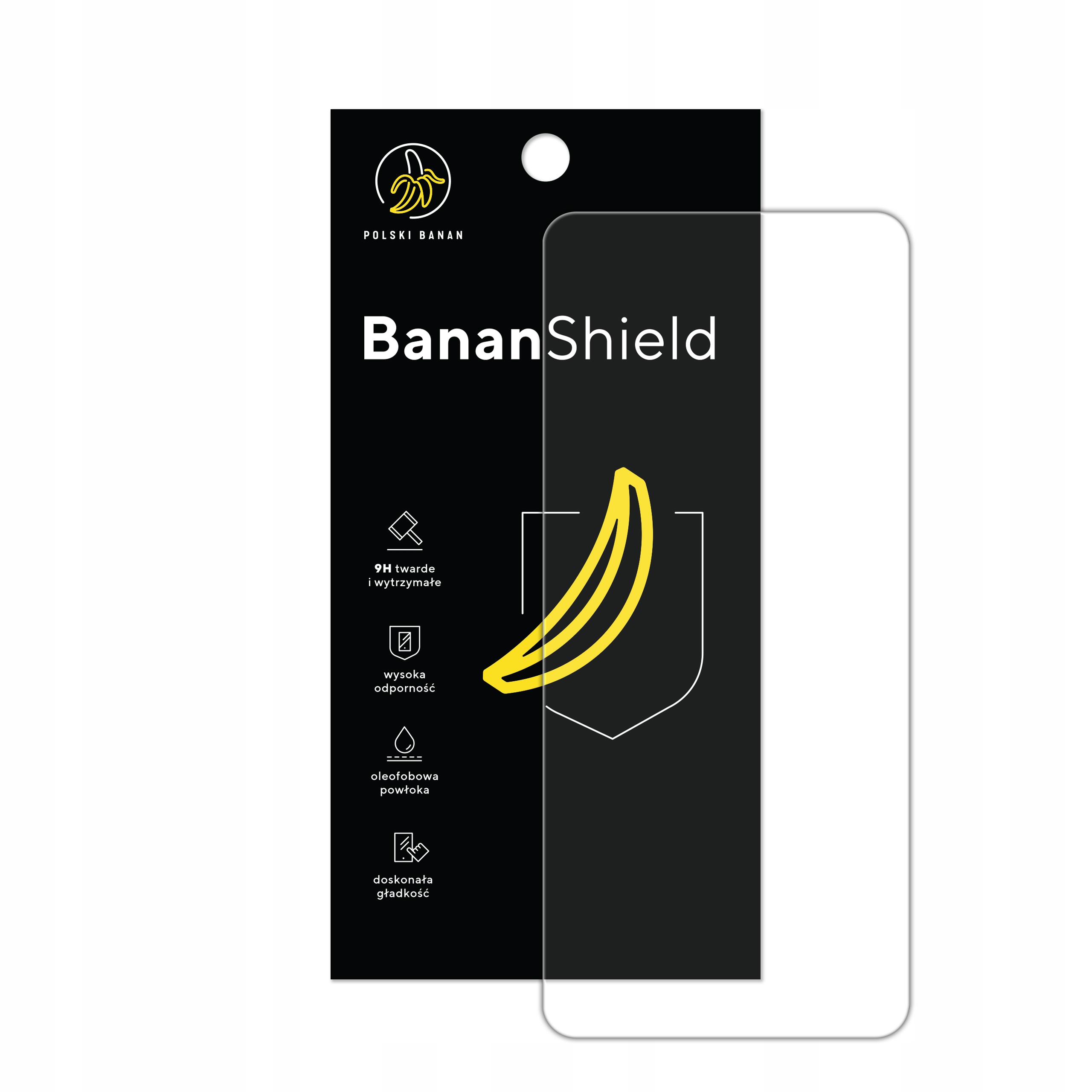 Szkło hartowane 9H BananShield do Xiaomi Redmi Note 10 Pro Producent Polski Banan
