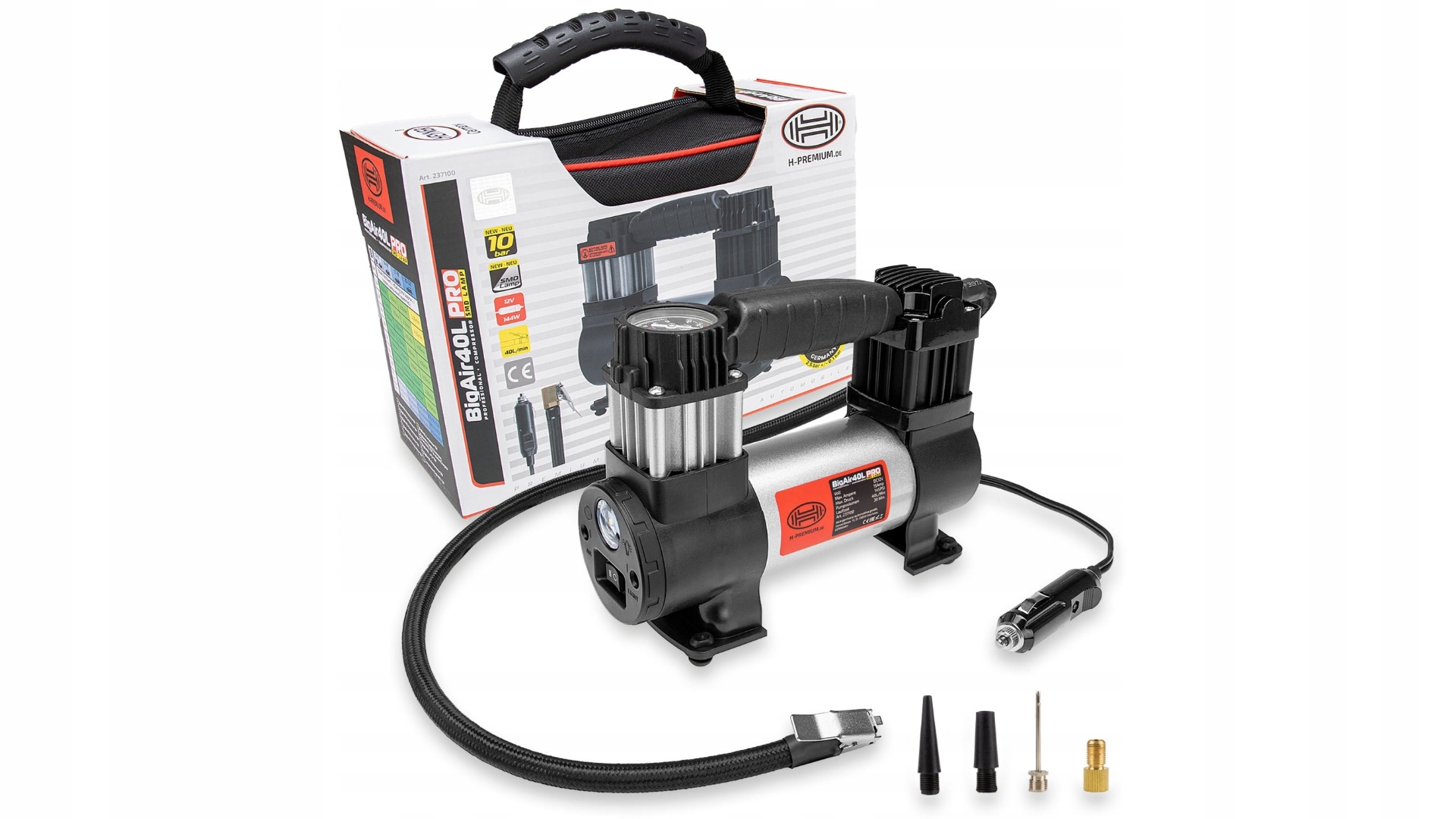 Kompresor 12V BigAir 40L Premium Pro Heyner