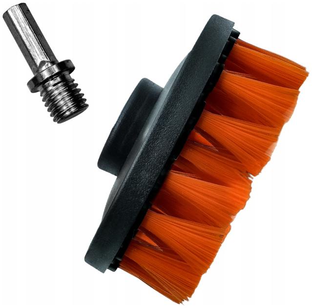 Adbl Twister Soft 100mm Miękka Szczotka Do Czyszczenia Foteli Na Wkrętkę