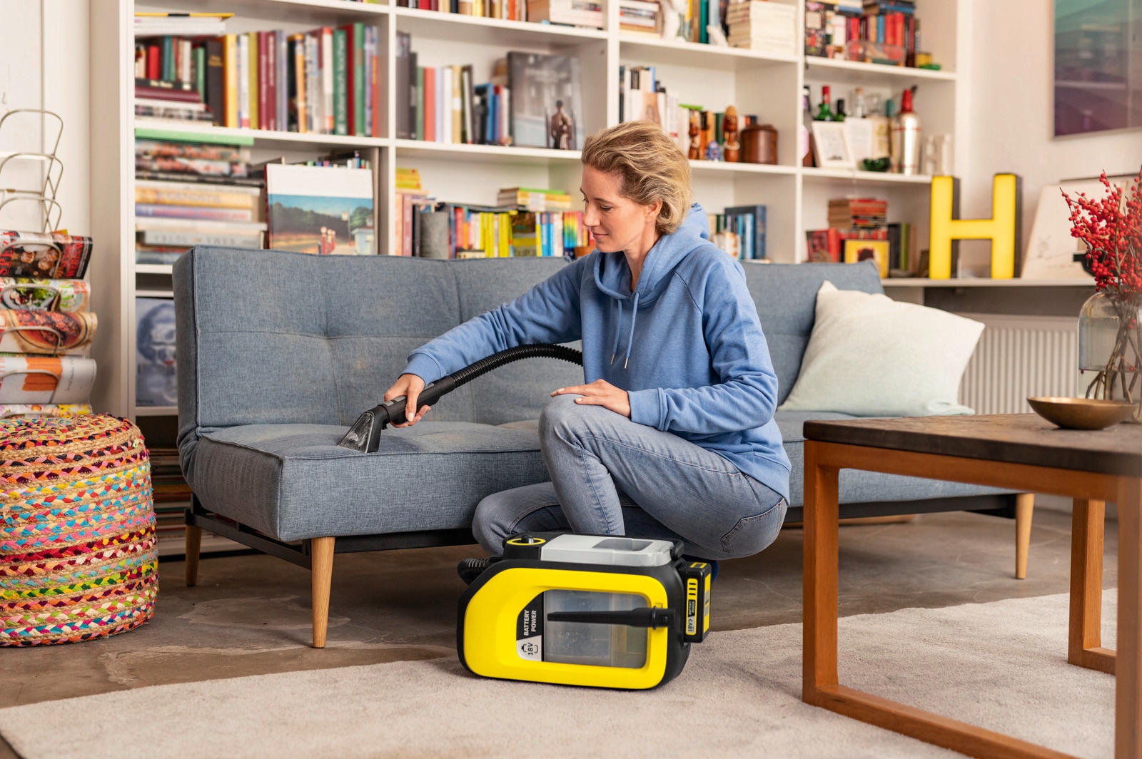 ODKURZACZ PIORĄCY KARCHER SE 3-18 COMPACT BATTERY SET ZESTAW Z BATERIĄ Model SE 3-18 COMPACT