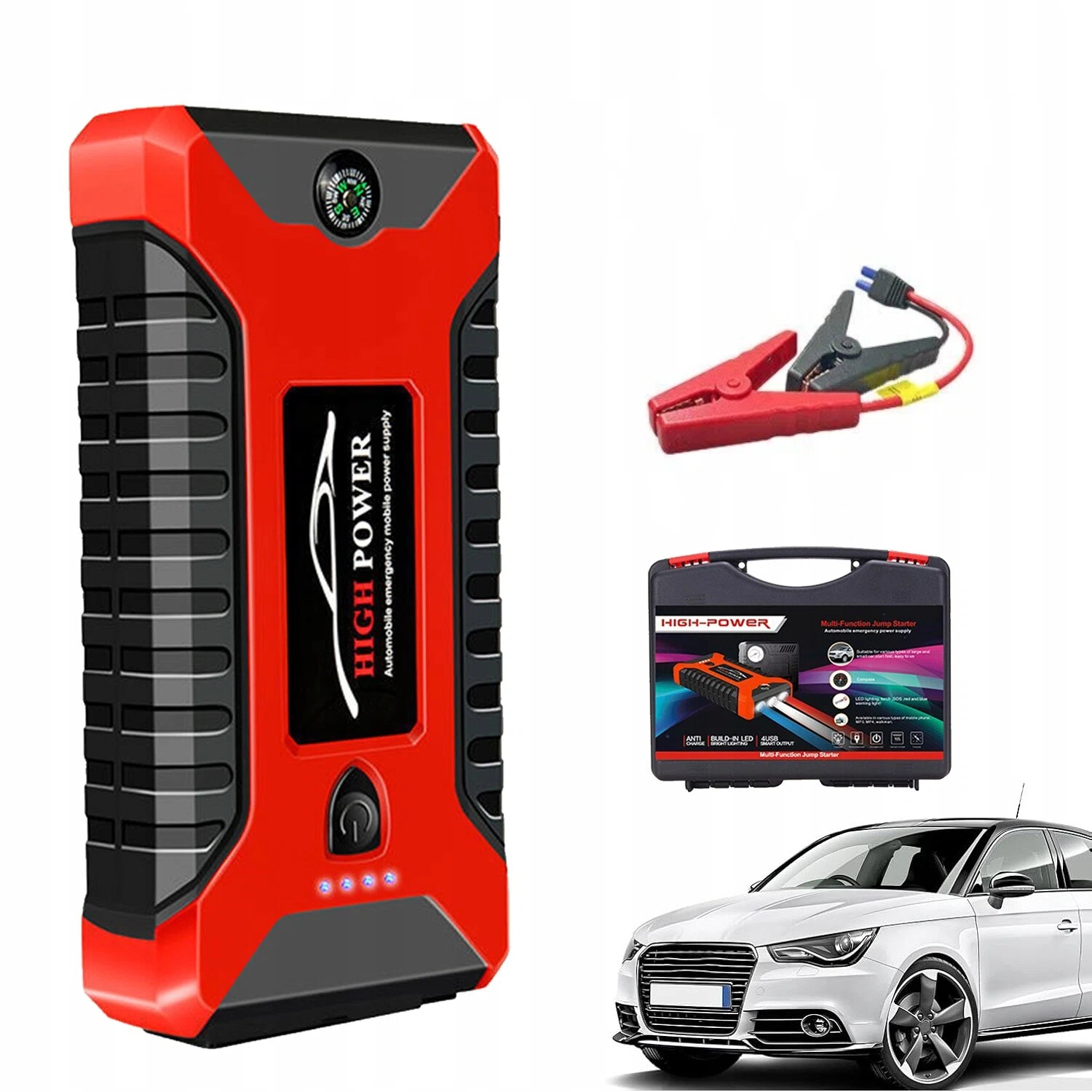 12V Startér Automobilové Autostartovací Zařízení Nouzová Powerbanka 12V