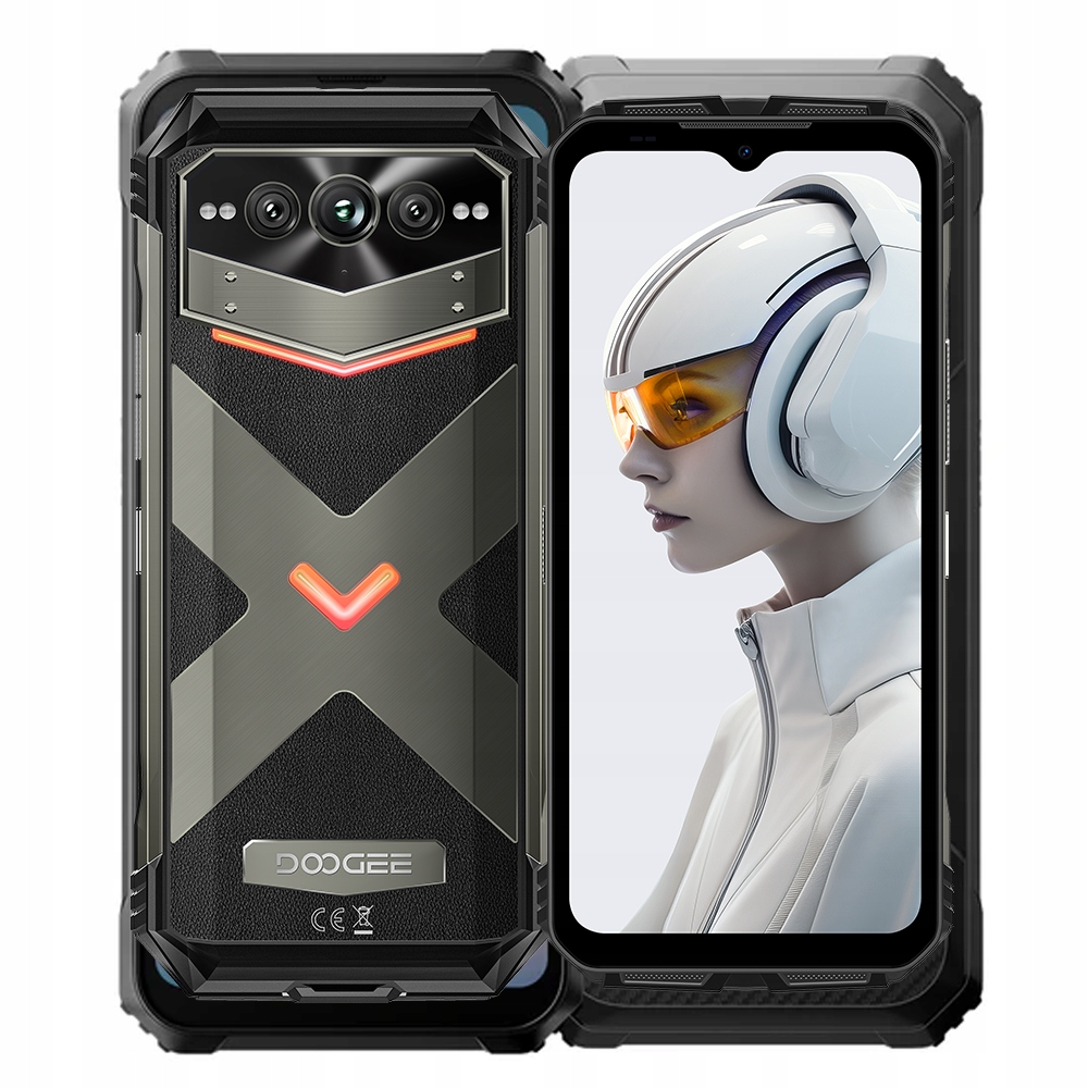 Doogee V Max Plus 5G 16+20/512 Gb, 22000mAh, sivá