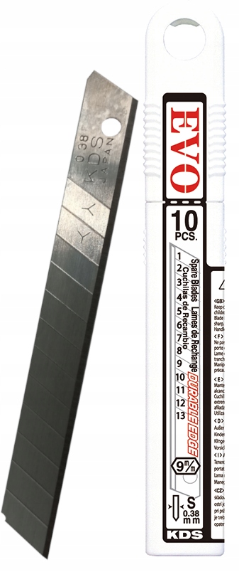 

Ostrza segmentowe 9mm Kds Japan SB-10 Evo 10x
