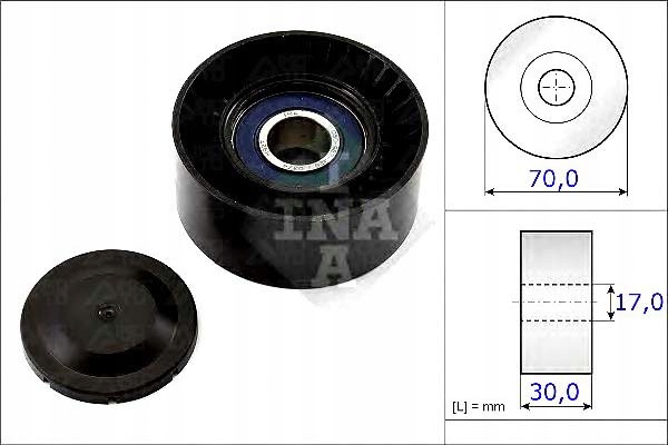 Ina Váleček Vícedrážkového Řemene Porsche 911 Cayenne Ina