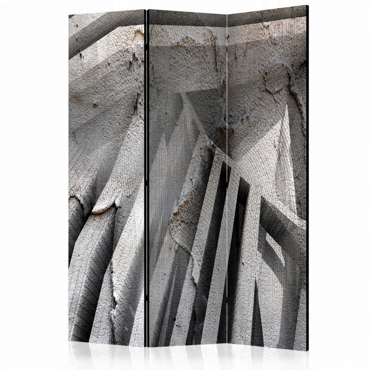 

Parawan 3-częściowy - Beton 3D