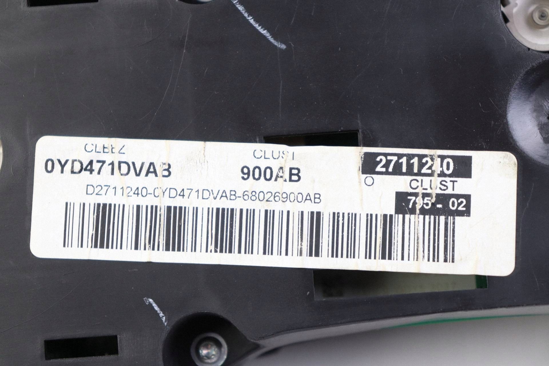 DODGE CALIBER and dials dials petrol P68026900AB EUROPA