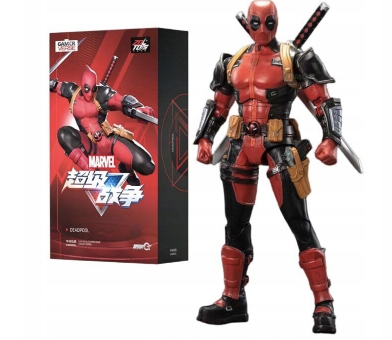 Deadpool prémiová pohyblivá figurka akcesoria 18 cm Zd Toys Originál